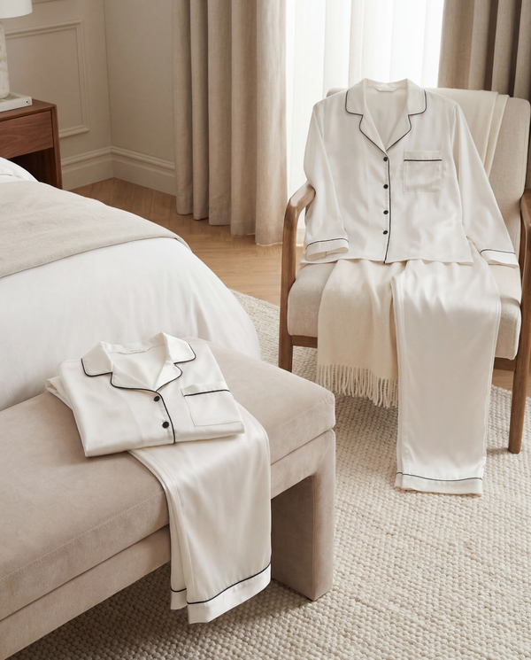 The Pair — Silk Pyjama Duo