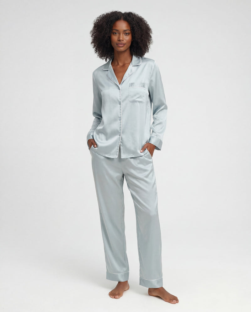 Hydra — Long Silk Set — Nº 32 Menthe Douce