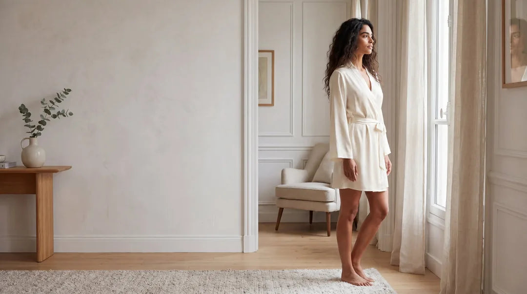 Pyjamas en soie